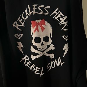 Beautiful disaster pull over hoodie